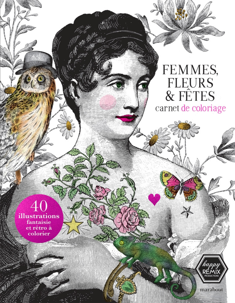 Femmes, fleurs & fêtes -  ,  Happy Remix Productions - MARABOUT