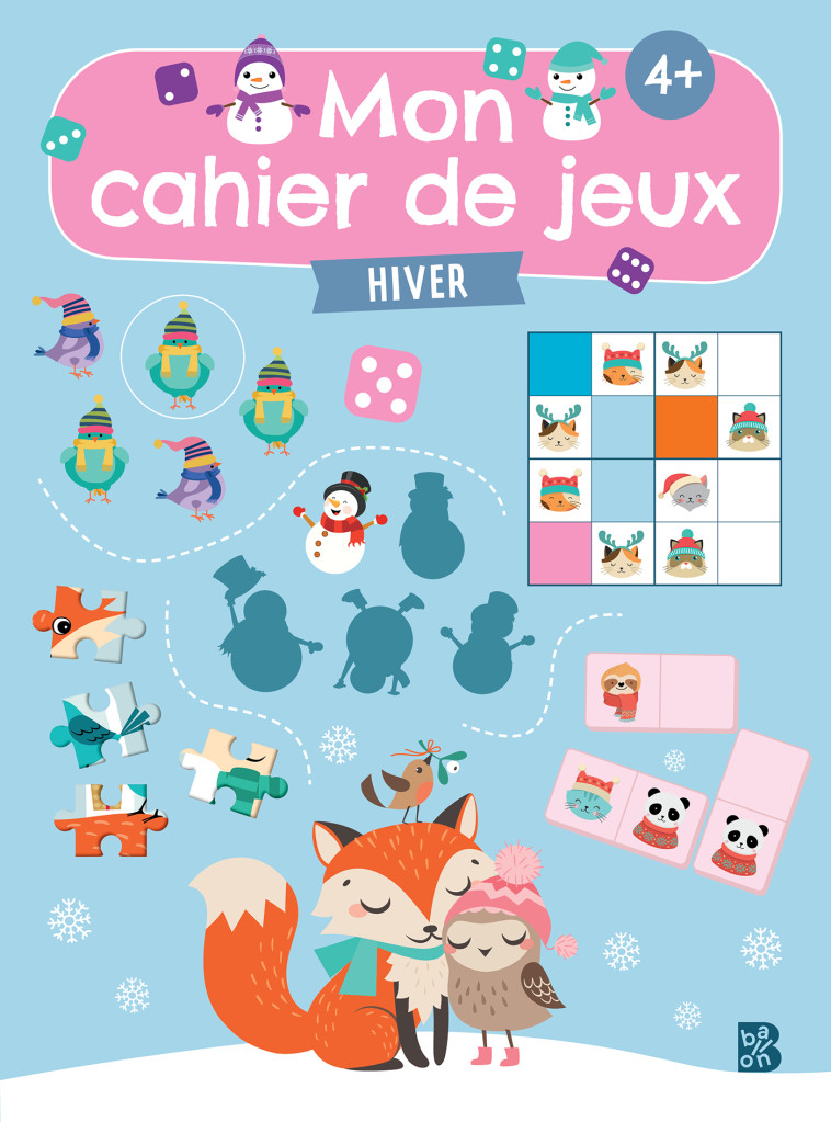 Mon cahier de jeux: L'hiver - XXX - BALLON