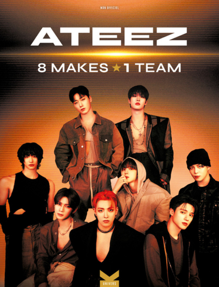 ATEEZ - 8 Makes 1 Team (version française) - Editions K-World Editions K-World,  Editions K-World,  Editions K-World - KWORLD