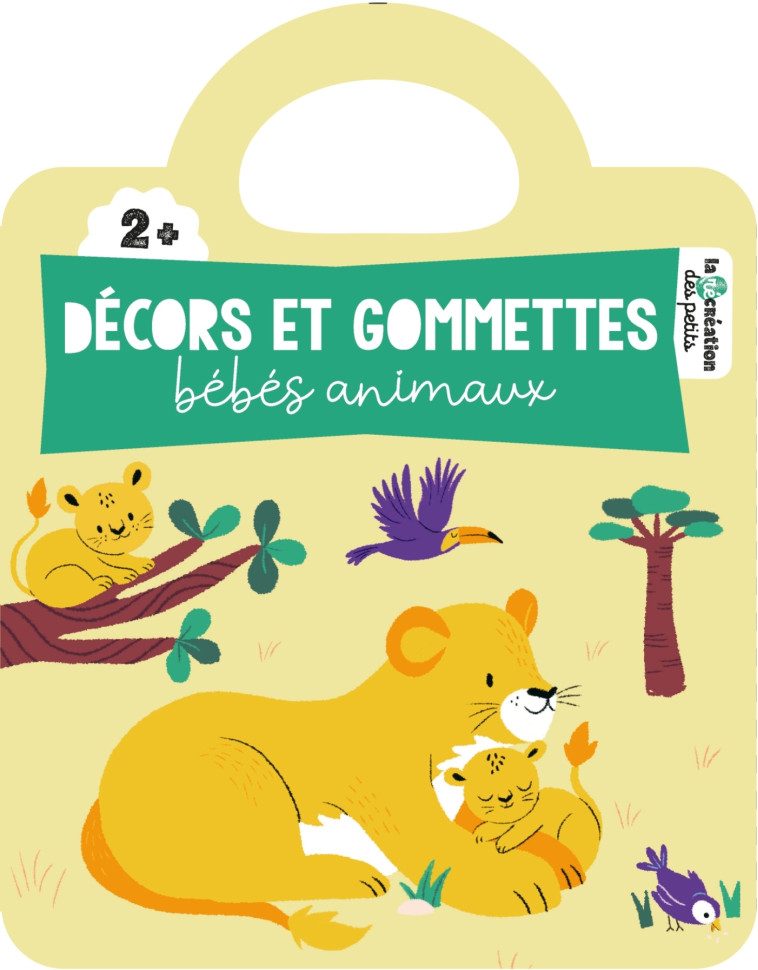 Décors et gommettes - bébés animaux - Solenne et Thomas Solenne et Thomas,  Solenne et Thomas - DEUX COQS D OR