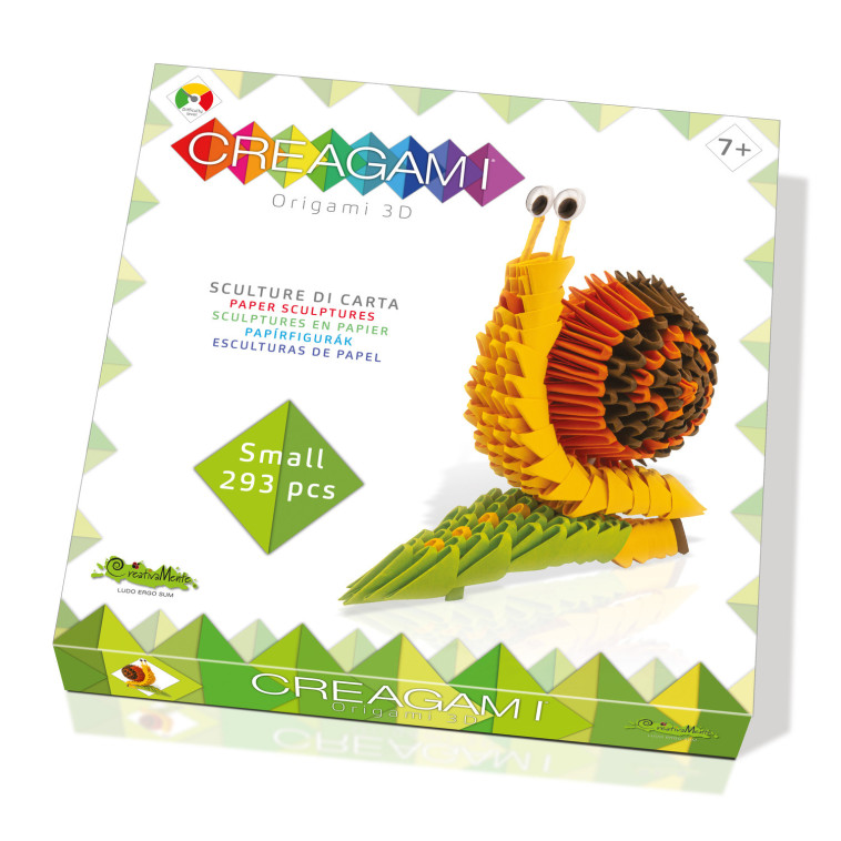 CREAGAMI SMALL 293 PCS ESCARGOT 7+ -  - CREATIVAMENTE