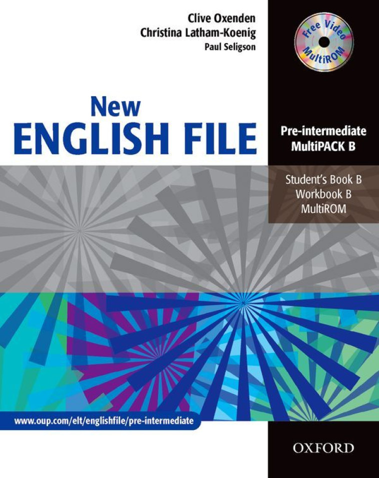 NEW ENGLISH FILE PRE-INTERMEDIATE: MULTIPAC K B - OXENDEN, CLIVE - OXFORD