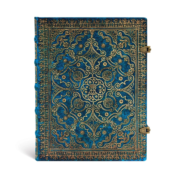 CARNET AZUR ULTRA PAGES BLANCHES -  - PAPERBLANKS