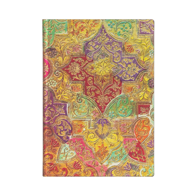 CARNET FLEXIS BAVARIAN WILD FLOWER MIDI PAGES LIGNEES -  - PAPERBLANKS