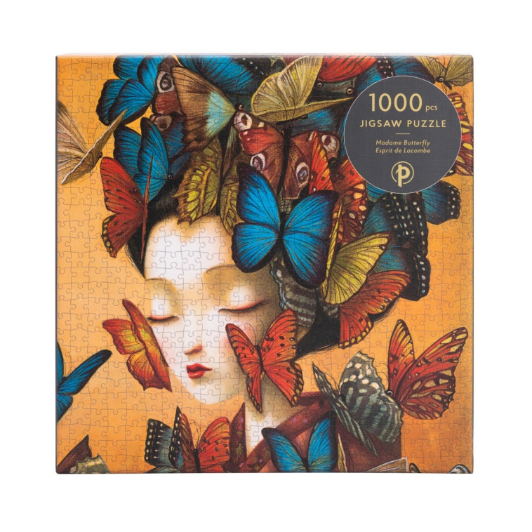 PUZZLE MADAME BUTTERFLY 1000 PIECES -  - PAPERBLANKS