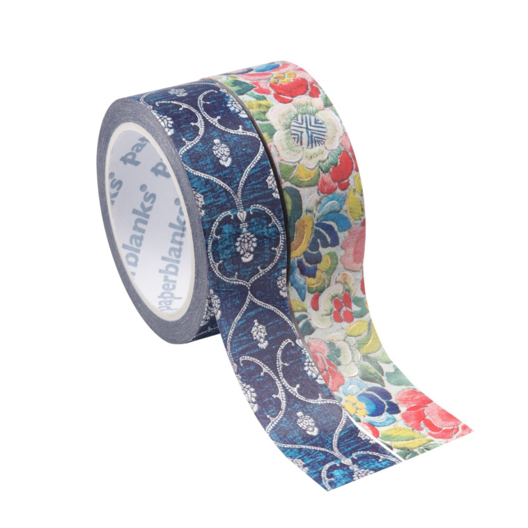 WASHI TAPE BLUE VELVET ET PEAR GARDEN - PAPERBLANKS - PAPERBLANKS