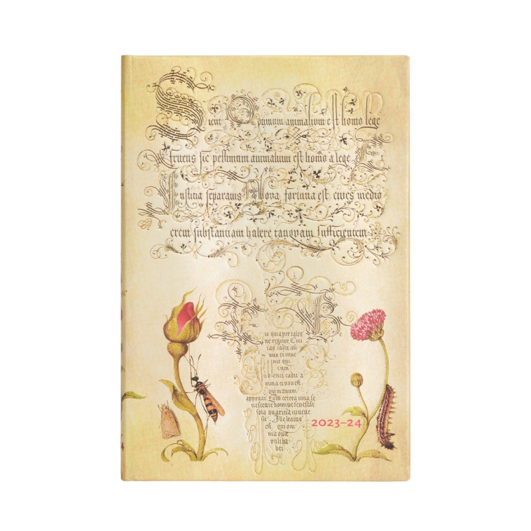 AGENDA 2023-24 FLEMISH ROSE MINI 1 SEM SUR 2 PAGES HOR -  - PAPERBLANKS