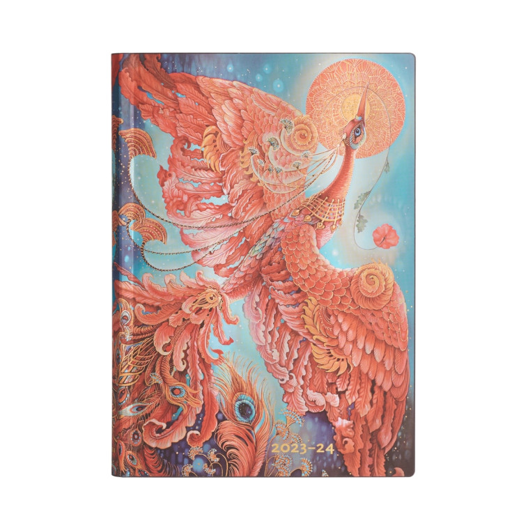 AGENDA 2023-24 FIREBIRD MIDI 1 JOUR PAGE -  - PAPERBLANKS