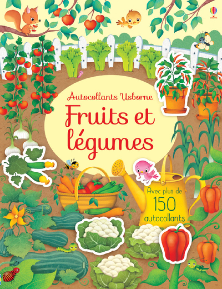 FRUITS ET LEGUMES - PREMIERS AUTOCOLLANTS - WATSON/IOSSA - USBORNE