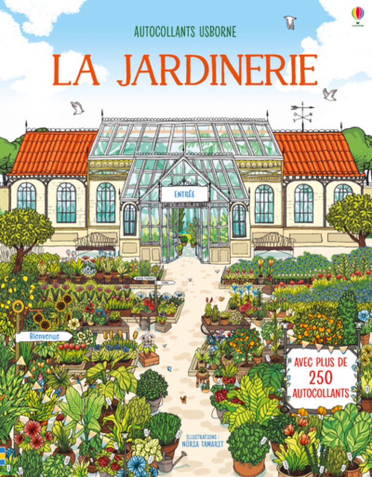 LA JARDINERIE - AUTOCOLLANTS USBORNE - REID/TAMARIT - USBORNE