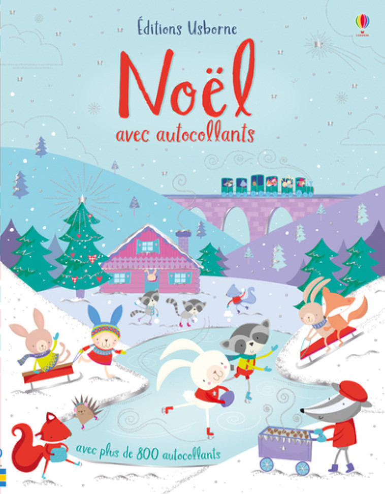 NOEL AVEC AUTOCOLLANTS - BOWMAN/BAGGOTT - USBORNE