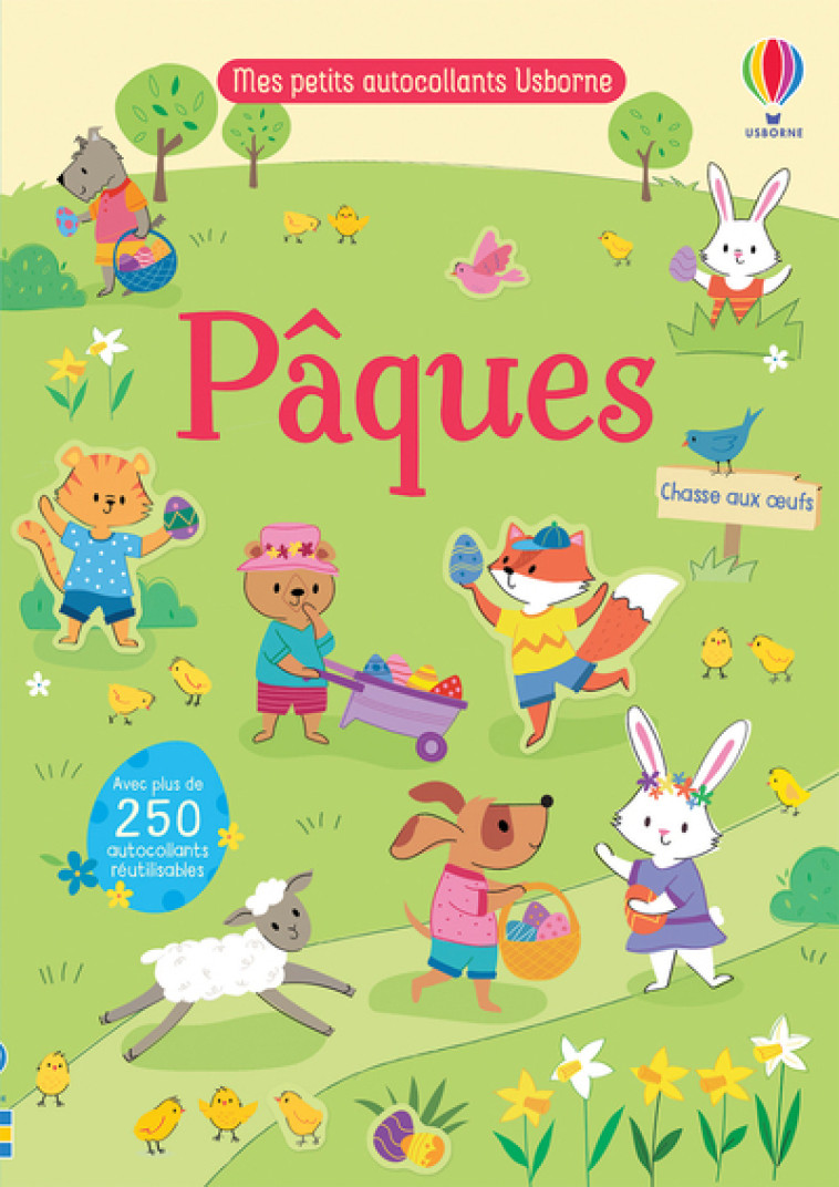 PAQUES - MES PETITS AUTOCOLLANTS - BROOKS/LENZI - USBORNE