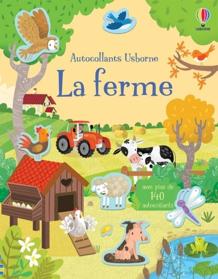 LA FERME - AUTOCOLLANTS USBORNE - PICKERSGILL/WRAY - USBORNE