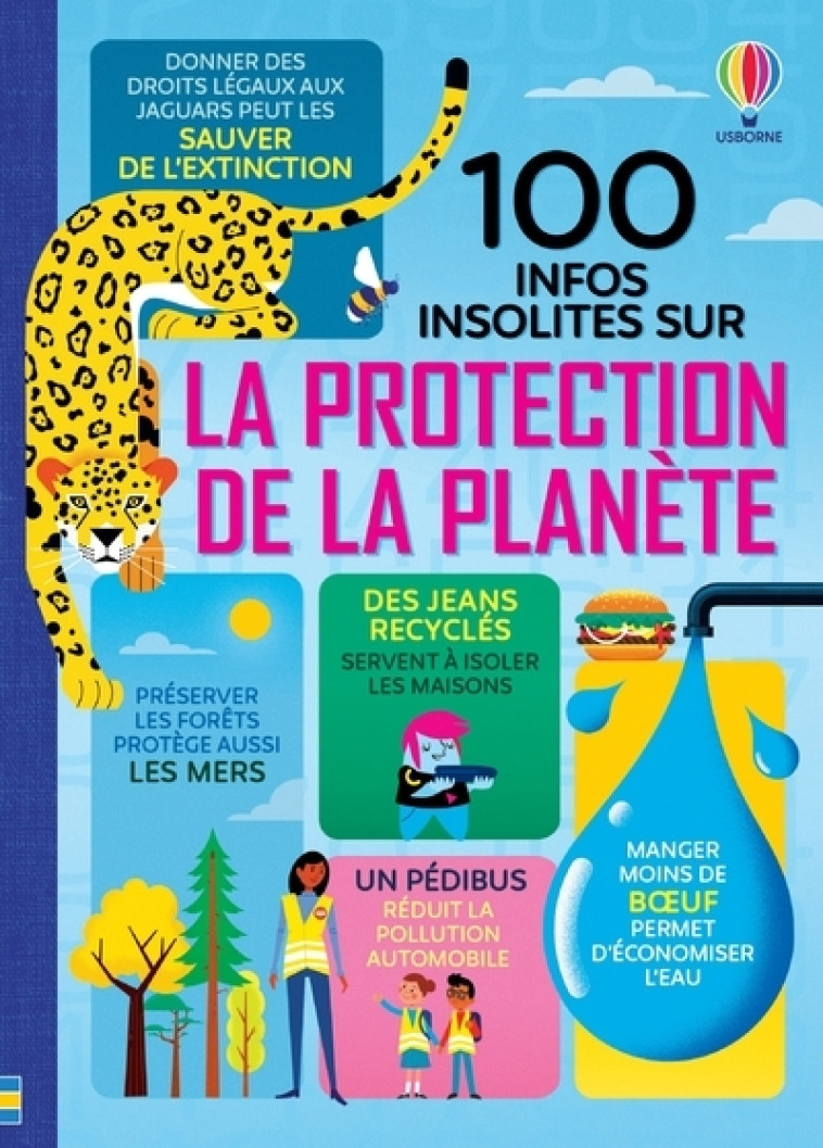 100 INFOS INSOLITES SUR LA PROTECTION DE L PLANETE ETAGERE J - HALL/MARTIN/JAMES - USBORNE