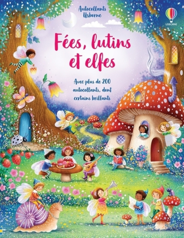 FEES, LUTINS ET ELFES - AUTOCOLLANTS USBORN E - WATT/JARZABEK - USBORNE