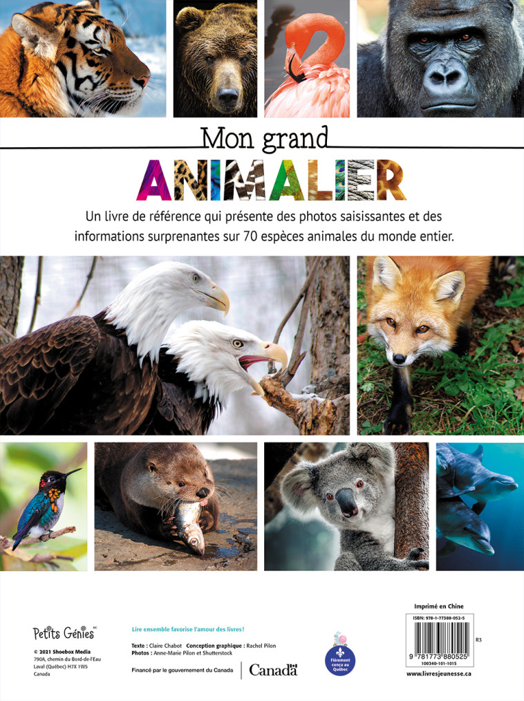 MON GRAND ANIMALIER - CHABOT/SHUTTERSTOCK - PETITS GENIES