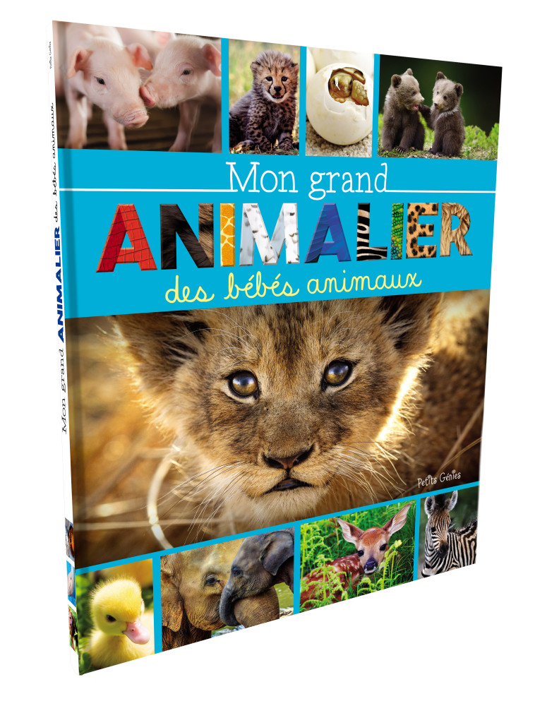 MON GRAND ANIMALIER DES BEBES ANIMAUX - COTE MARIE-EVE - PETITS GENIES