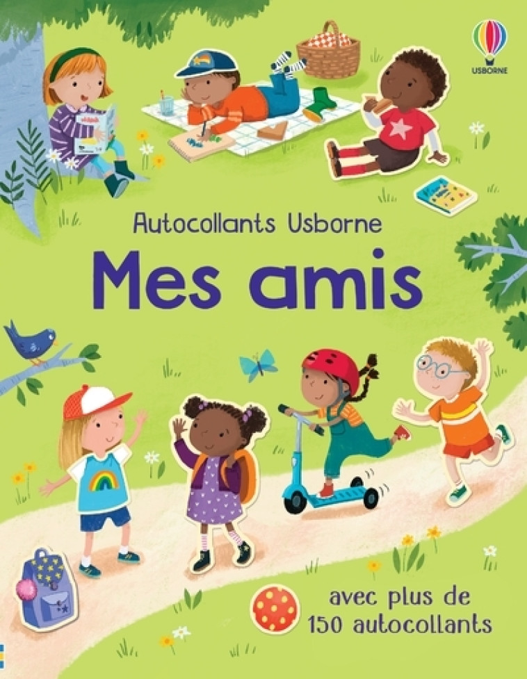 MES AMIS - PREMIERS AUTOCOLLANTS - BATHIE/PARTIS - USBORNE