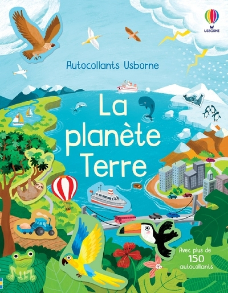 LA PLANETE TERRE - PREMIERS AUTOCOLLANTS - PICKERSGILL - USBORNE