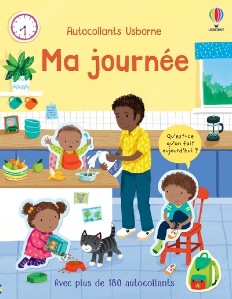 MA JOURNEE - PREMIERS AUTOCOLLANTS - BATHIE/PARTIS - USBORNE