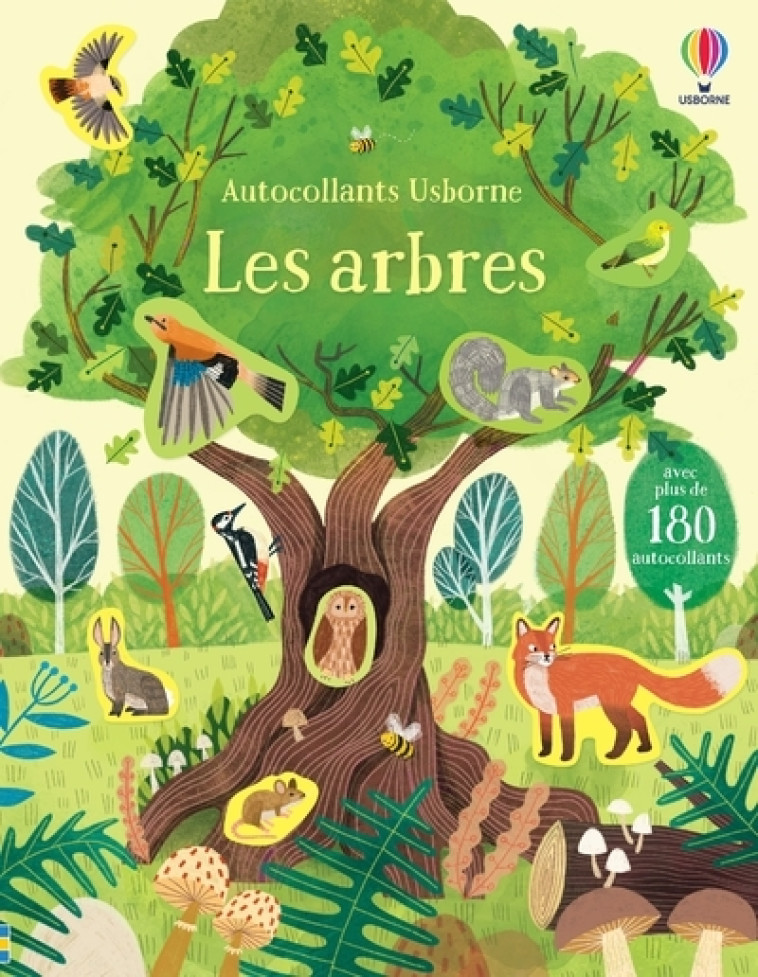 LES ARBRES - PREMIERS AUTOCOLLANTS - BINGHAM/CLAUDE - USBORNE