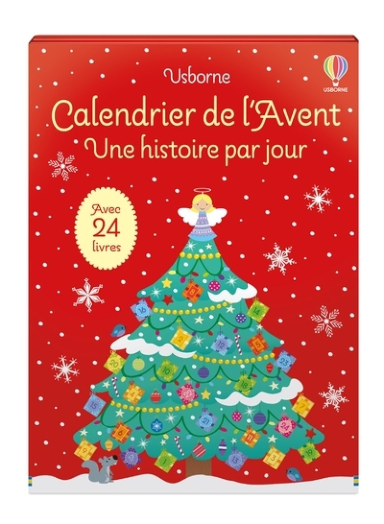 CALENDRIER DE L'AVENT - UNE HISTOIRE PAR JOUR - COLLECTIF/TOMLINSON - USBORNE