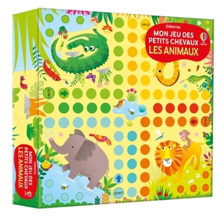 LES ANIMAUX - MON JEU DES PETITS CHEVAUX - ROBSON/LUCAS - USBORNE