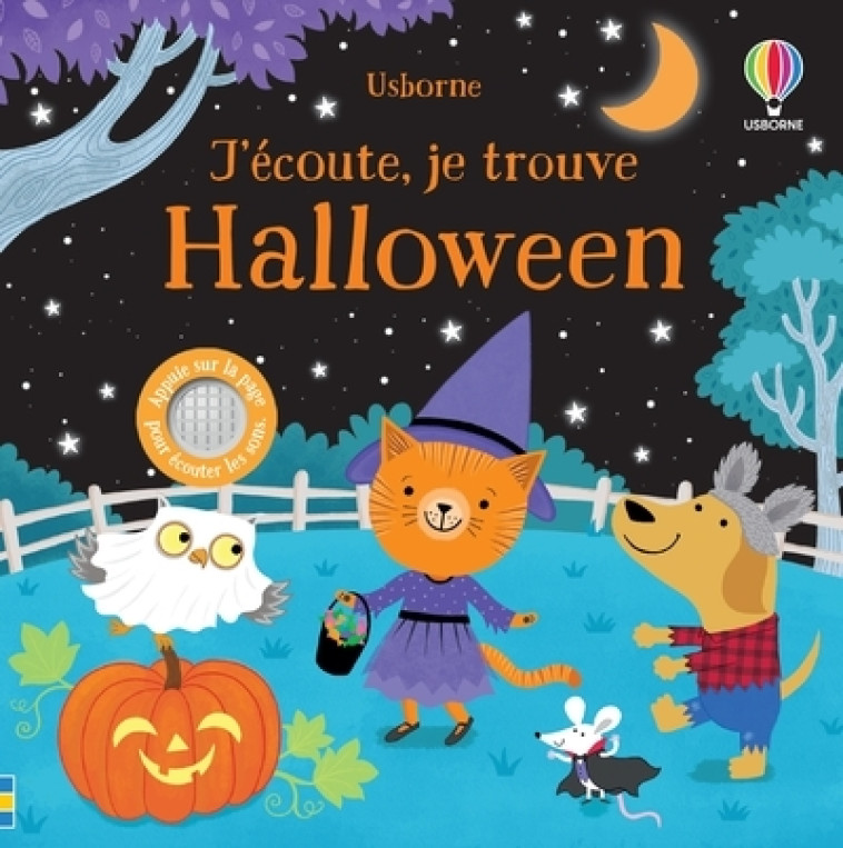 J'ECOUTE JE TROUVE HALLOWEEN - TAPLIN/MARTINS/ROOKS - USBORNE