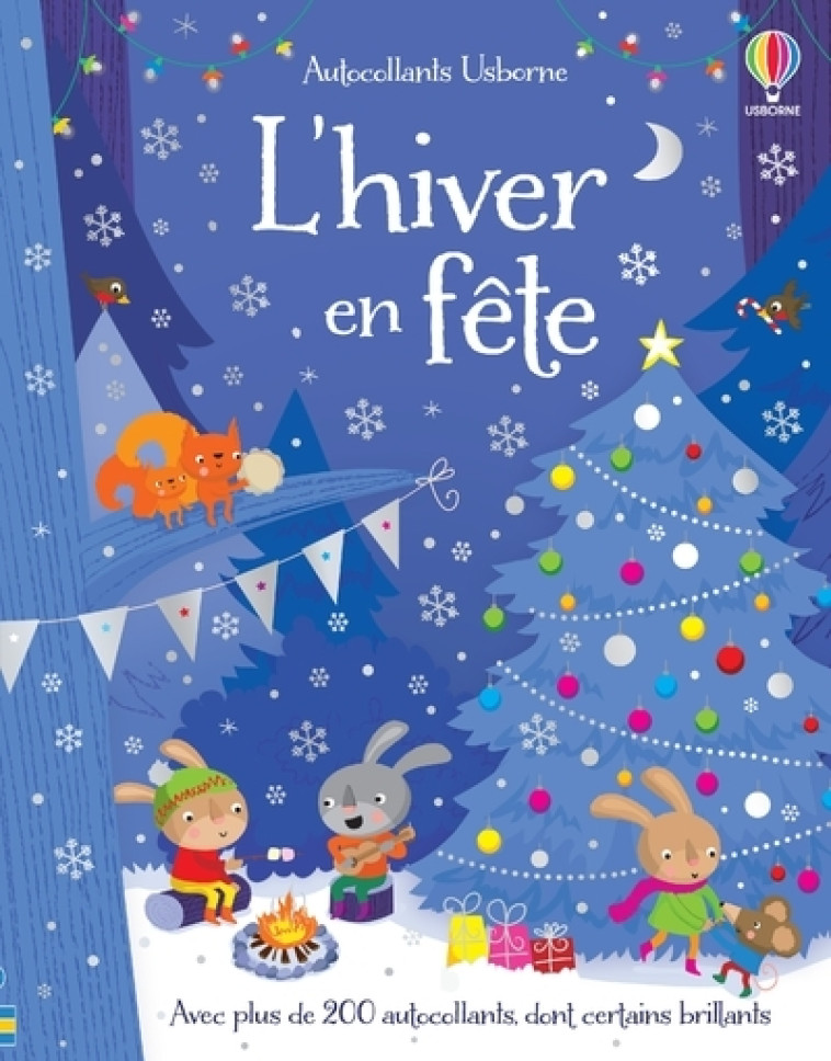 L'HIVER EN FETE - PREMIERS AUTOCOLLANTS - WATT/HARRISON - USBORNE