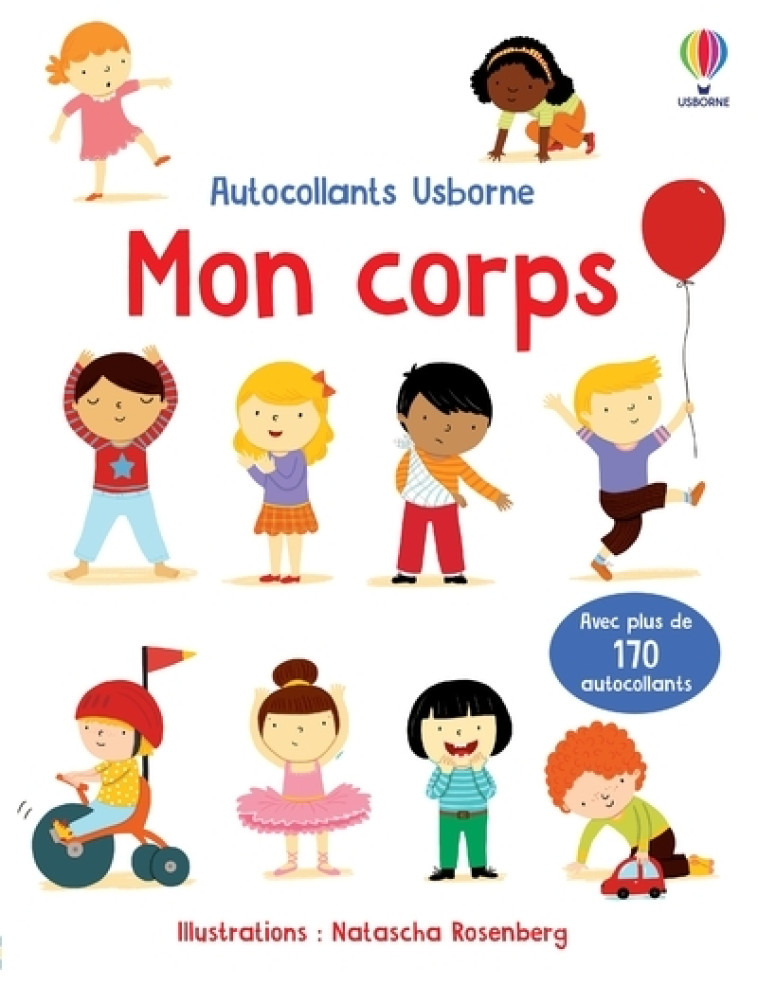 MON CORPS - AUTOCOLLANTS - BROOKS/ROSENBERG - USBORNE