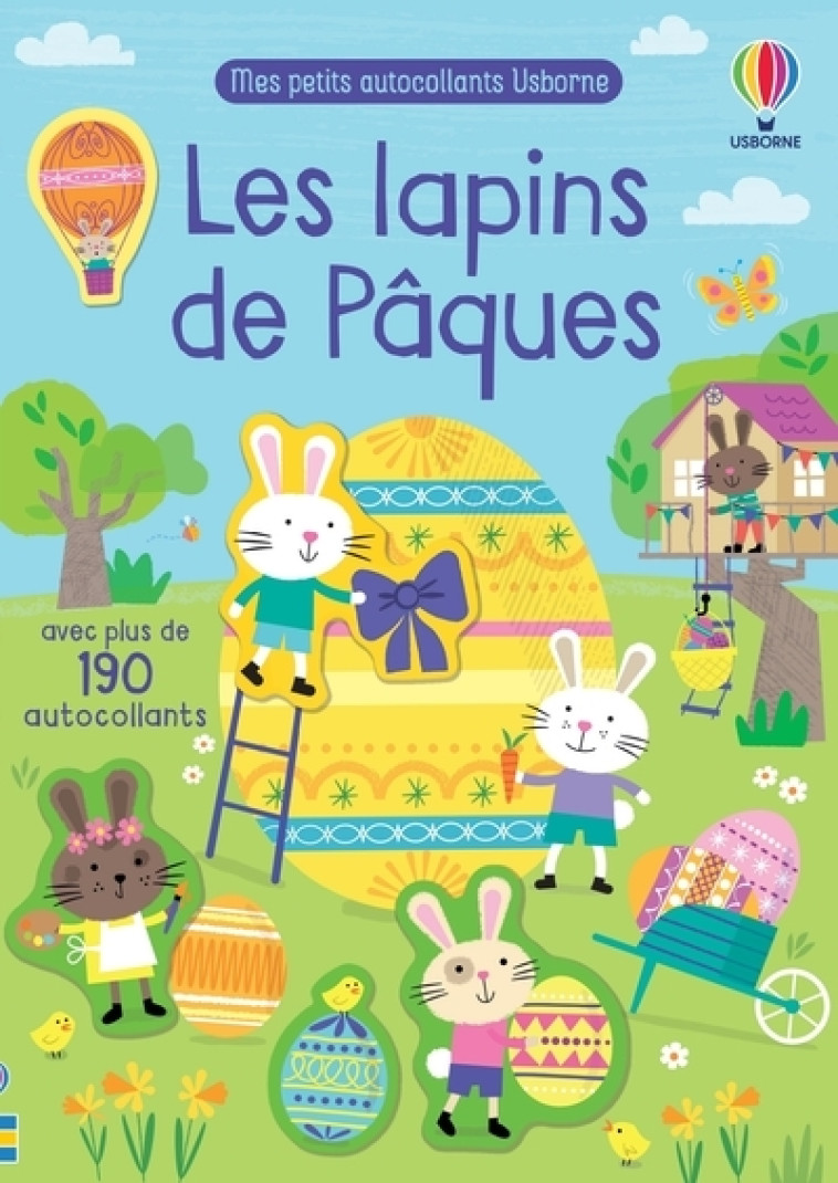 LES LAPINS DE PAQUES MES PETITS AUTOCOLLANTS - GREENWELL/MILLER - USBORNE