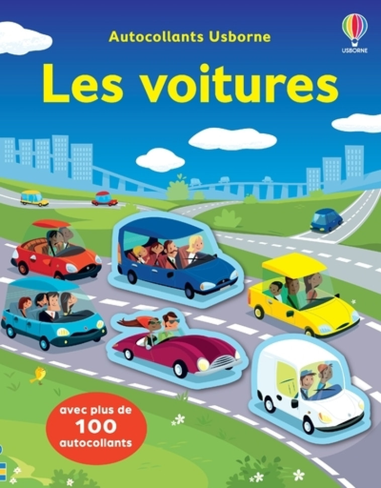 LES VOITURES - PREMIERS AUTOCOLLANTS - TUDHOPE/TELLESCHI - USBORNE