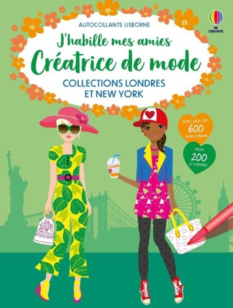 COLLECTIONS LONDRES ET NEW YORK - J'HABILLE MES AMIES CREATRICE DE MODE - WATT FIONA - USBORNE