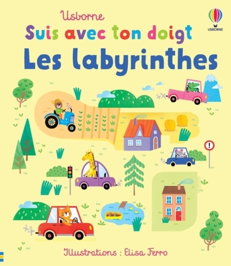 LES LABYRINTHES - SUIS AVEC TON DOIGT - FERRO - USBORNE