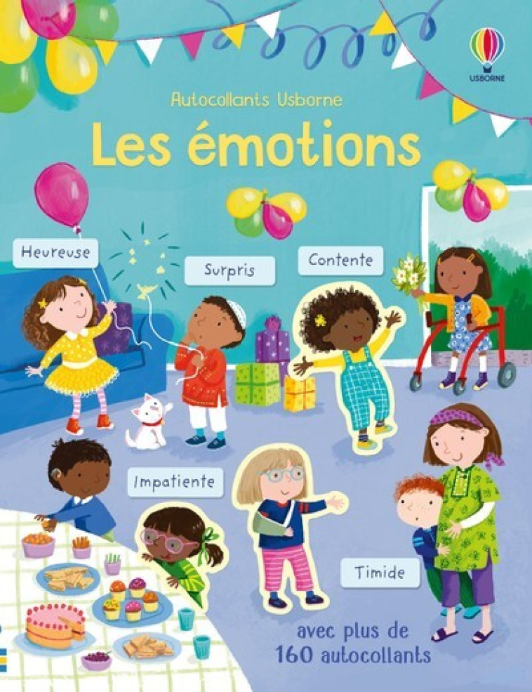 LES EMOTIONS - AUTOCOLLANTS USBORNE - BATHIE/DOBBIE/PARTIS - USBORNE