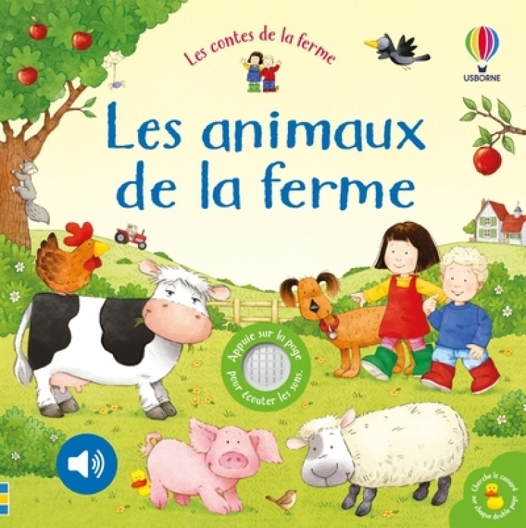 LES ANIMAUX DE LA FERME - LIVRE SONORE - TAPLIN/WALKLEY - USBORNE