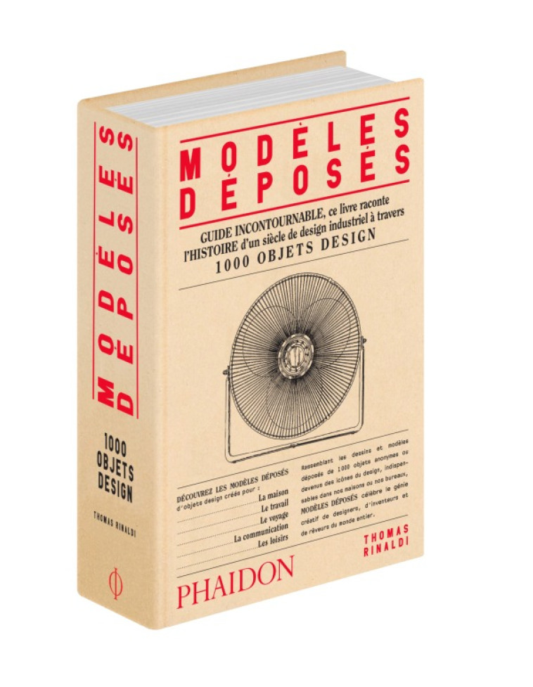 MODELES DEPOSES - 1 000 DESSINS ET MODELES DEPOSES - RINALDI THOMAS - PHAIDON FRANCE