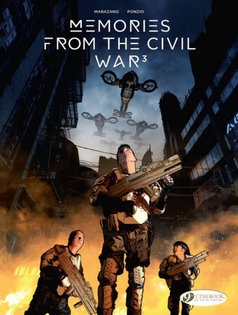 SERIES - MEMORIES FROM THE CIVIL WAR - TOME 3 - MARAZANO/PONZIO - CINEBOOK