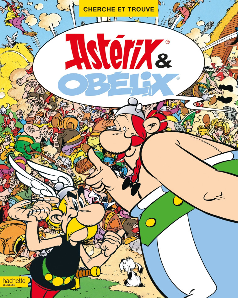 ASTERIX - CHERCHE ET TROUVE ASTERIX ET OBEL IX - XXX - HACHETTE JEUN.