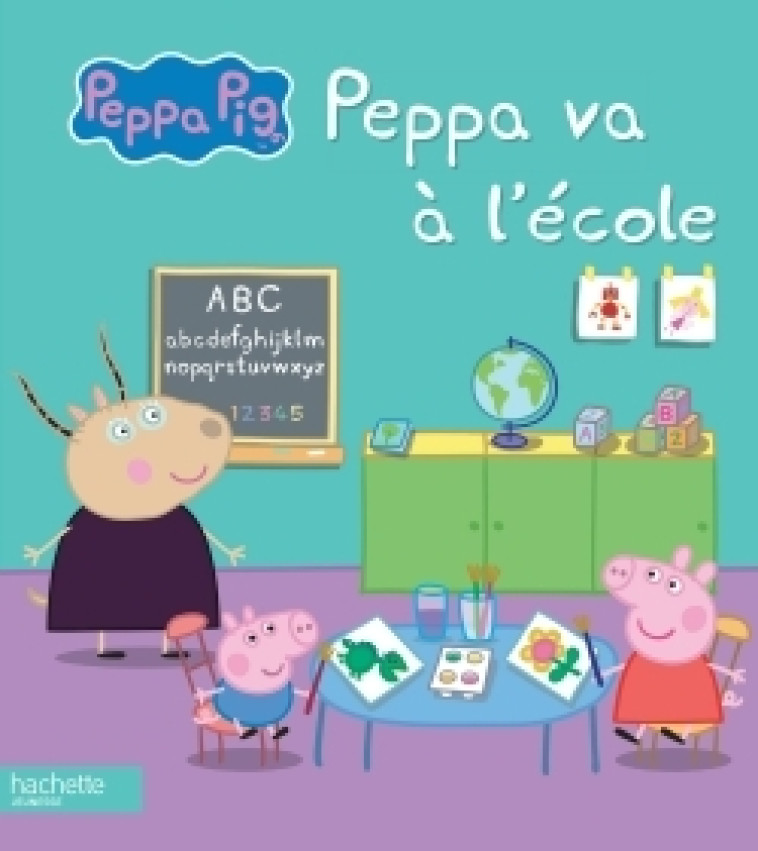 PEPPA VA A L'ECOLE - XXX - HACHETTE JEUN.