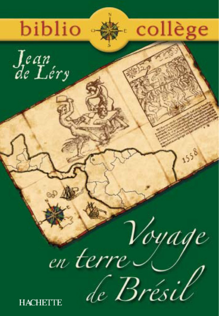 VOYAGE EN TERRE DE BRESIL - LERY JEAN - HACHETTE EDUC