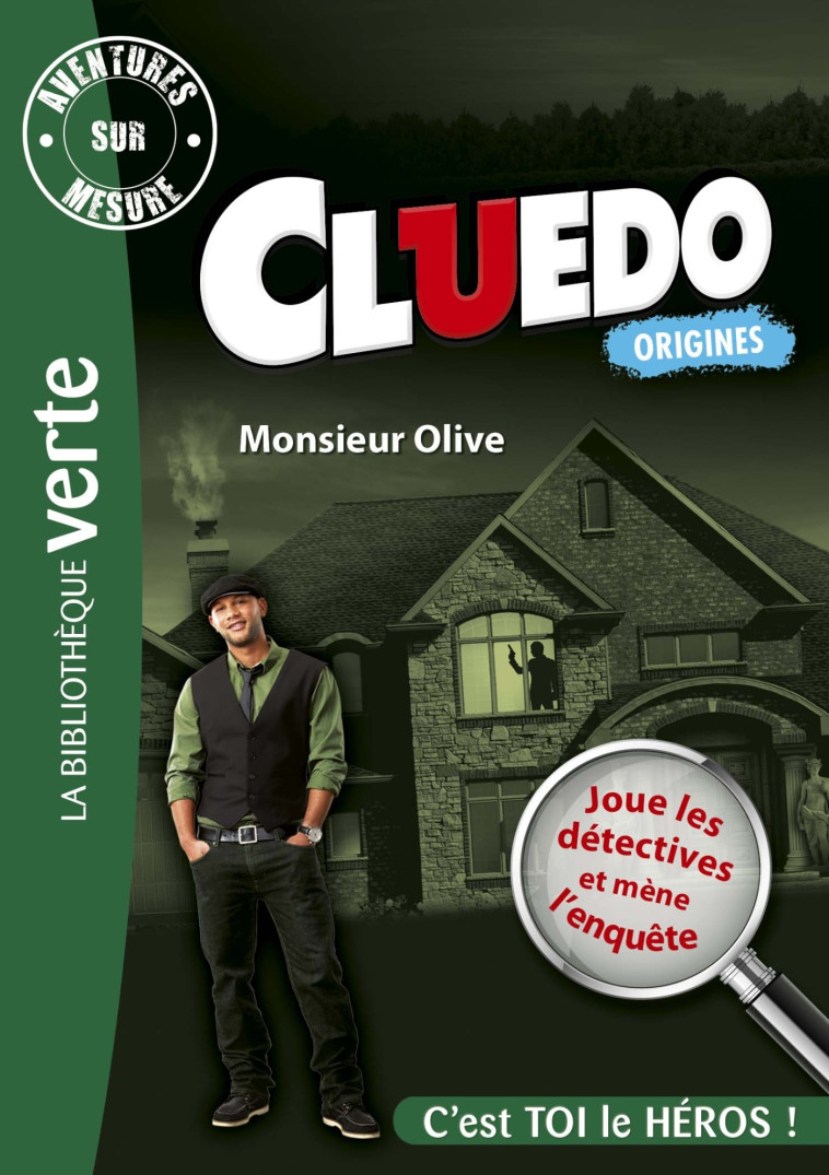 CLUEDO 03, MONSIEUR OLIVE - HASBRO - HACHETTE JEUN.