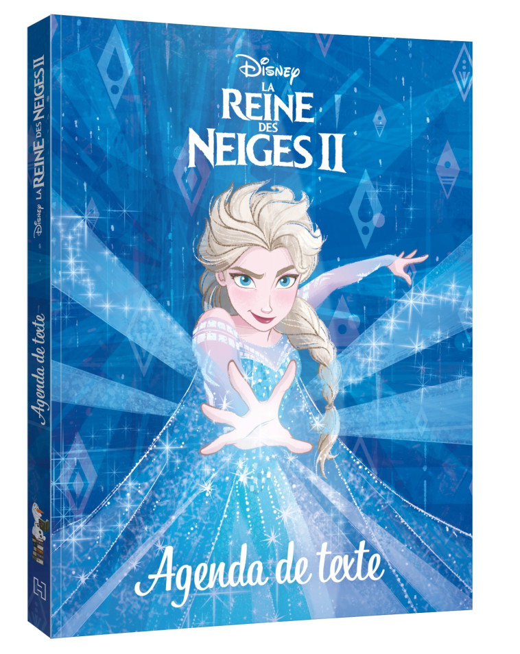 LA REINE DES NEIGES 2 - AGENDA DE TEXTE - DISNEY - XXX - DISNEY HACHETTE