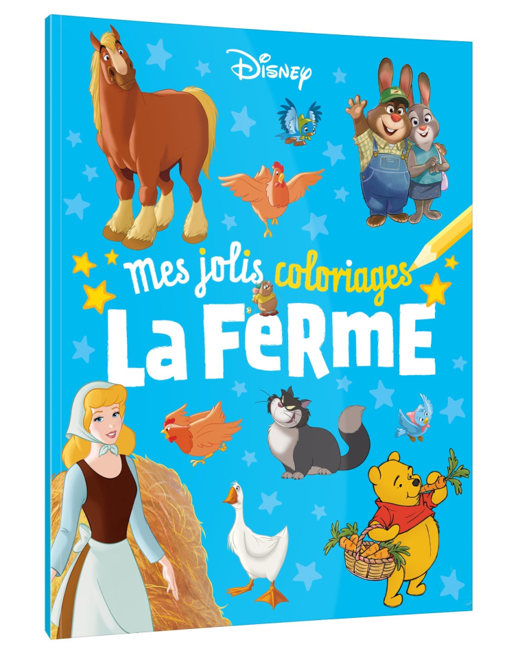 MES JOLIS COLORIAGES, LA FERME DISNEY PIXAR - XXX - DISNEY HACHETTE