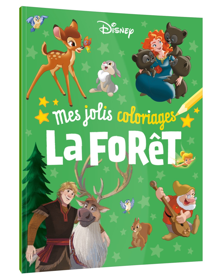 MES JOLIS COLORIAGES LA FORET DISNEY PIXAR - XXX - DISNEY HACHETTE