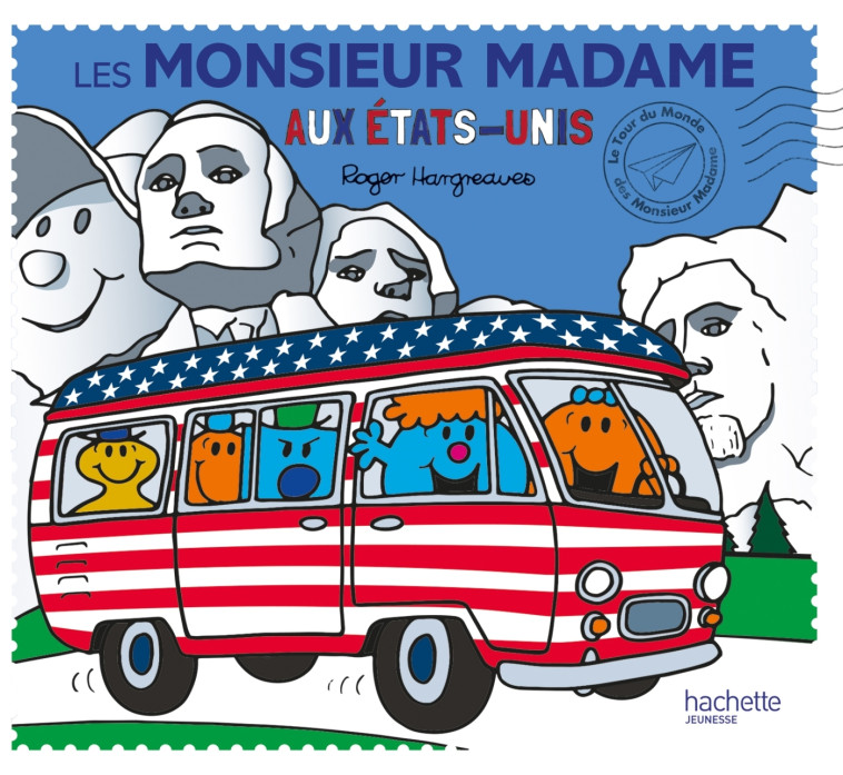 LES MONSIEUR MADAME AUX ETATS-UNIS - HARGREAVES-A - HACHETTE JEUN.