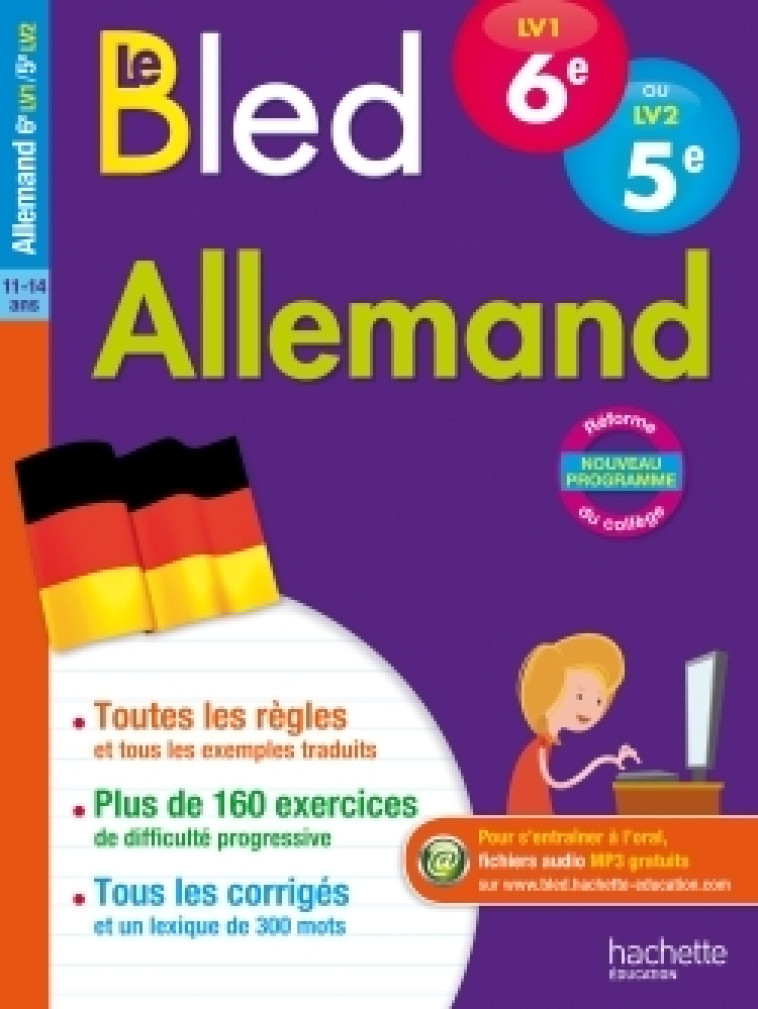 ALLEMAND 6E LV1 / 5E LV2 2016 - DESPAS M-C. - HACHETTE EDUC