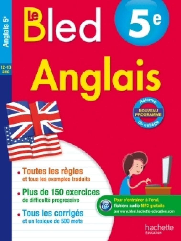 ANGLAIS 5E 2016 - MICHOUX ANDRE - HACHETTE EDUC