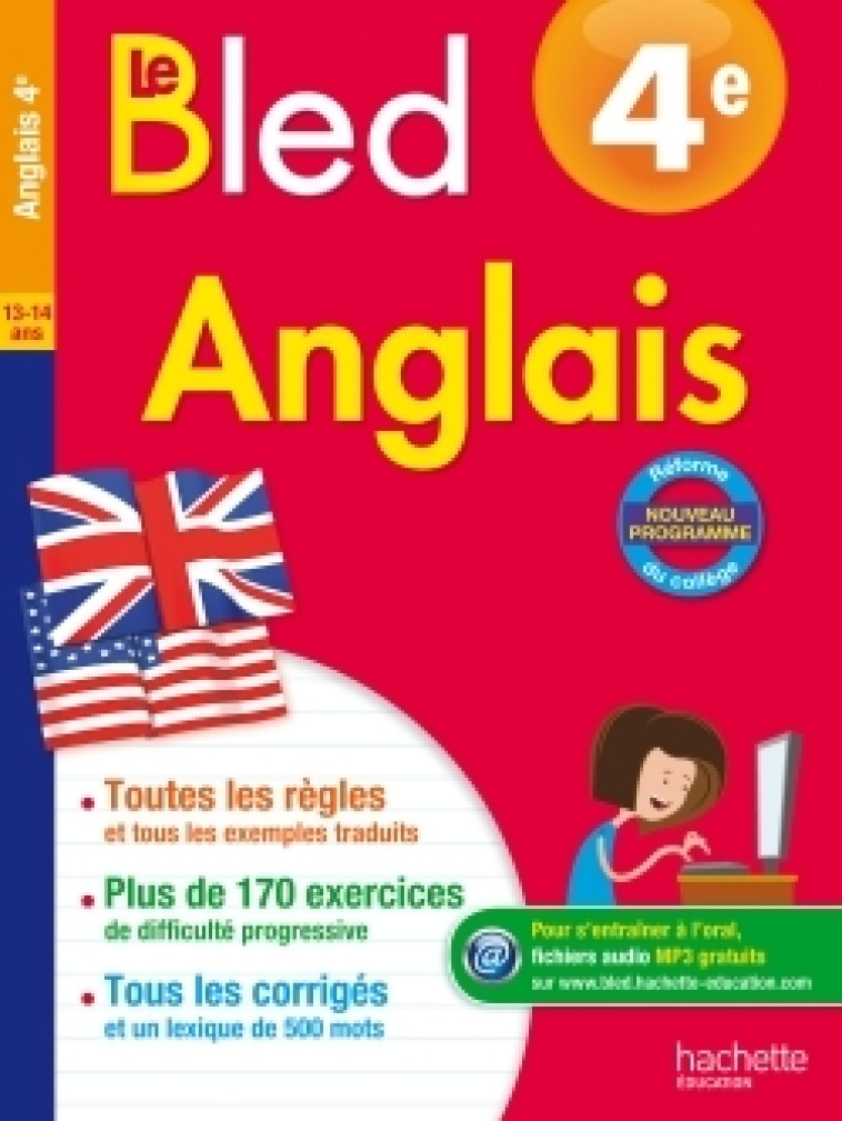 ANGLAIS 4E 2016 - MICHOUX ANDRE - HACHETTE EDUC