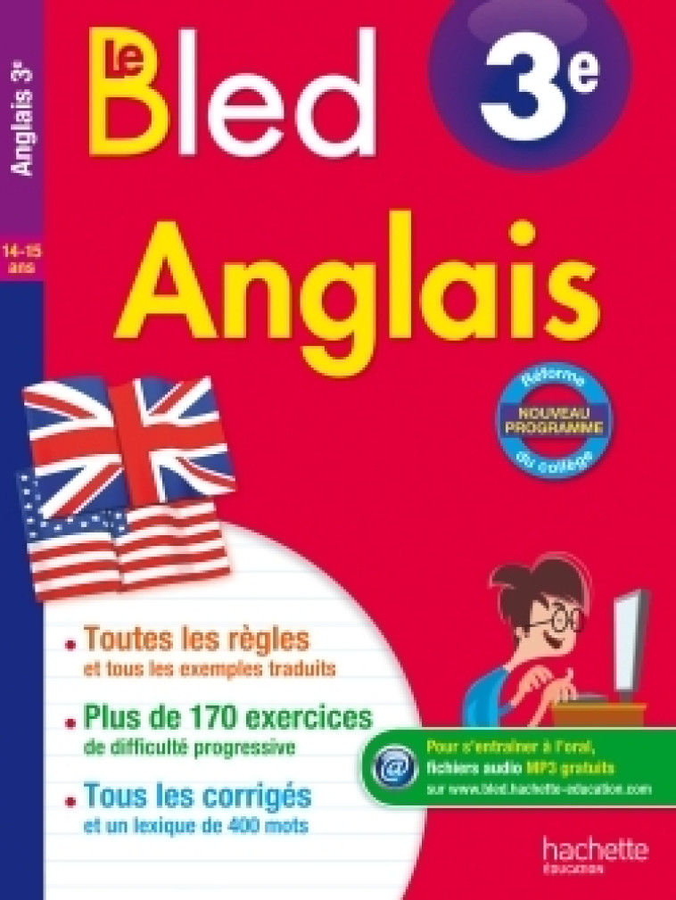 ANGLAIS 3E 2016 - TOURNIER/MICHOUX - HACHETTE EDUC